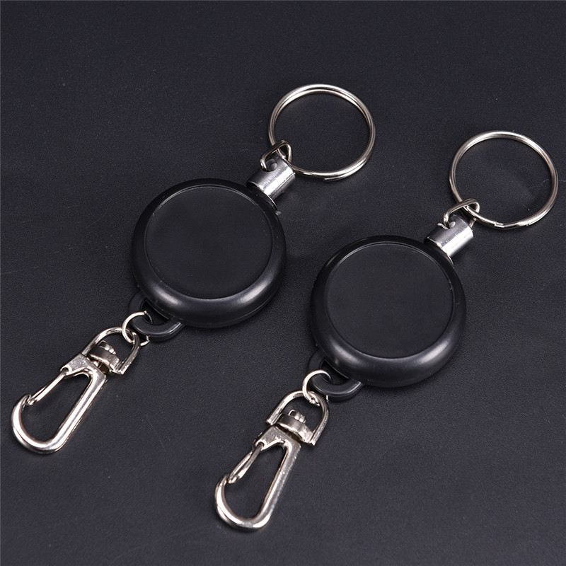 Conventional Reel - Gantungan Kunci Retractable Badge Reel dengan