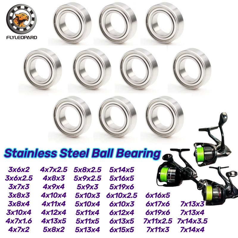 Conventional Reel - 10 Buah SMR85ZZ 5X8X2.5Mm ABEC-9 Bantalan
