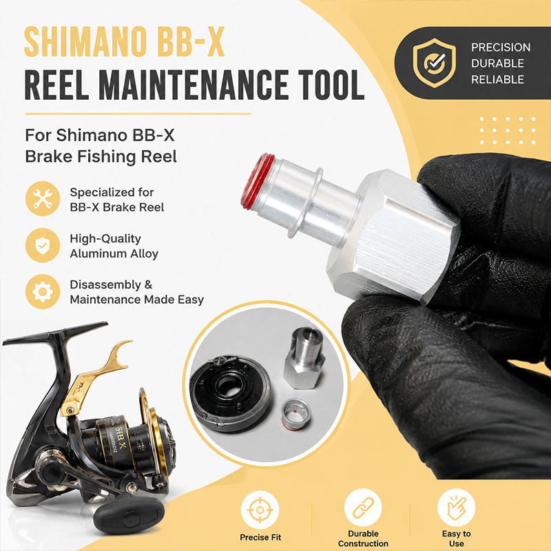 Spinning Reel - Alat Pembongkaran Perbaikan Paduan Aluminium Terintegrasi