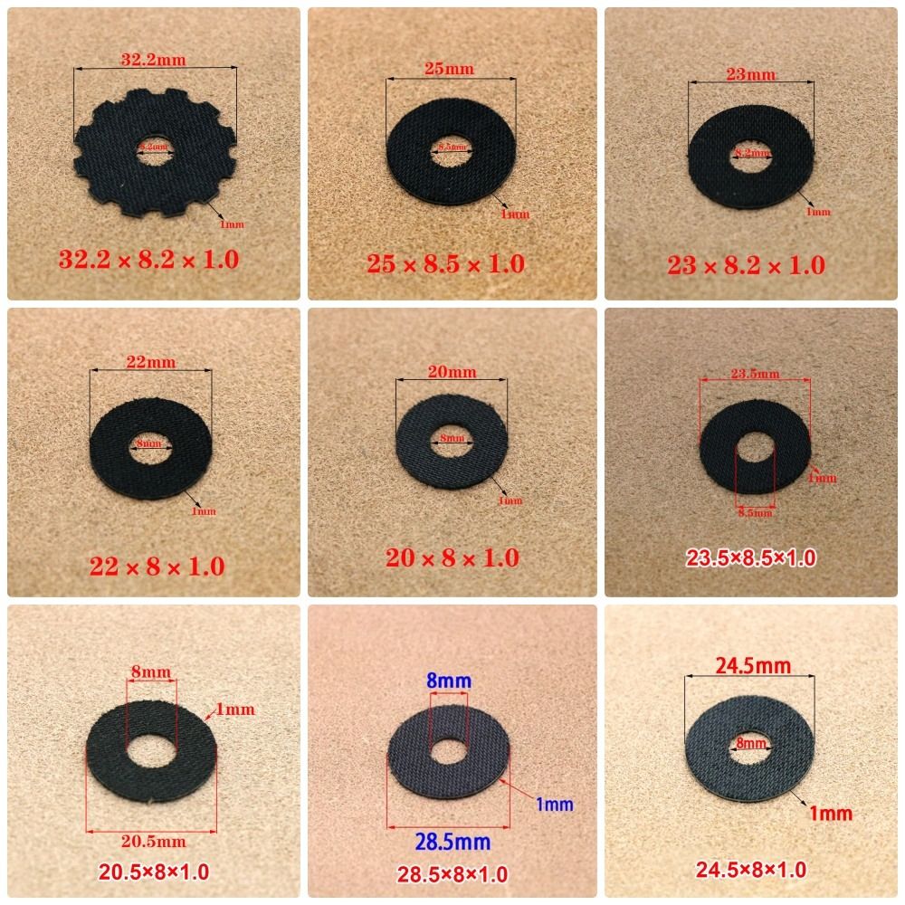 1Mm Serat Karbon Mesin Cuci Ta - Reel Repair Kit ulasan dan harga
